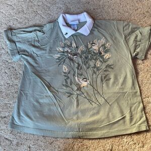 Morning Sun Vintage Collard TeeShirt Size Extra Large
